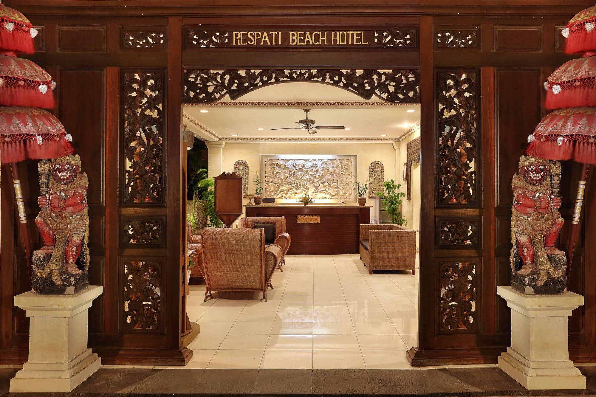 Respati Beach Hotel Санур Экстерьер фото